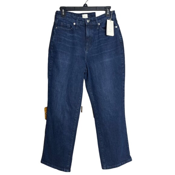 a new day Denim - NWT A New Day Jeans Blue High Rise Bootcut Straight Crop Inseam Women Size 6/28R
